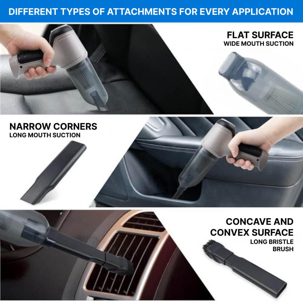 High-Powered Cordless Portable Vacuum Cleaner