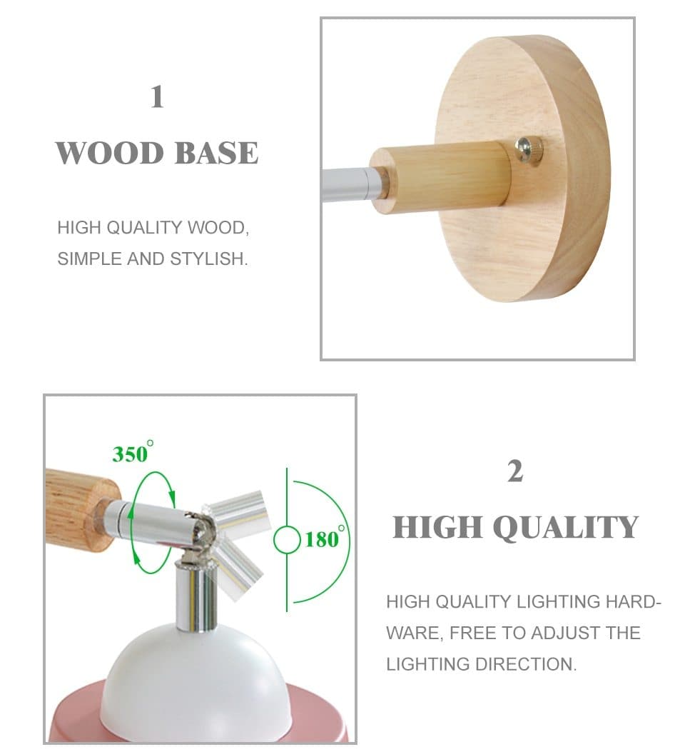 TwistGlow Pull Switch Wall Lamp