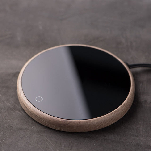 Stylish Electric Mug Warmer with Precision Temperature Control