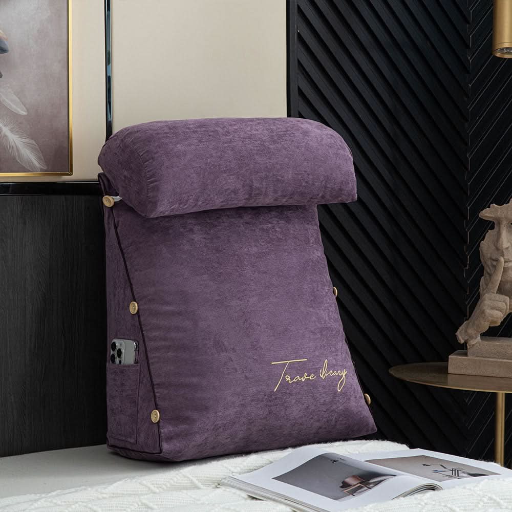CozyNest – Premium Support Pillow for Reading and Relaxation