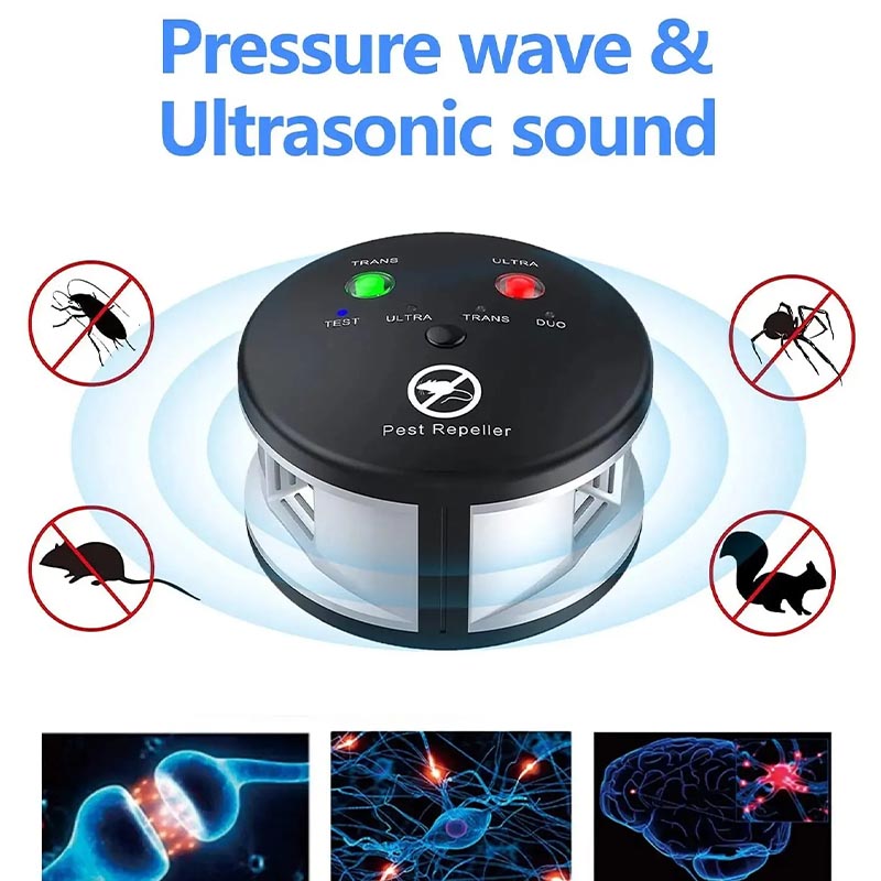 Advanced Ultrasonic Pest Defense System for Home Protection