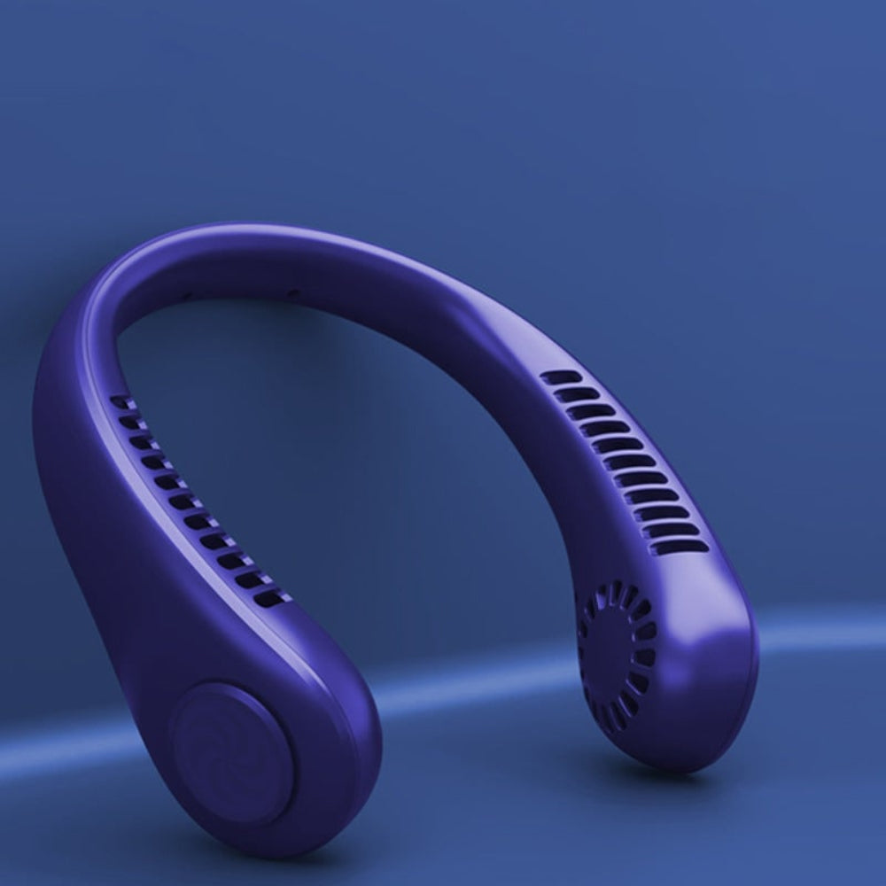 Hands-Free Personal Cooling Neck Fan - Rechargeable & Lightweight