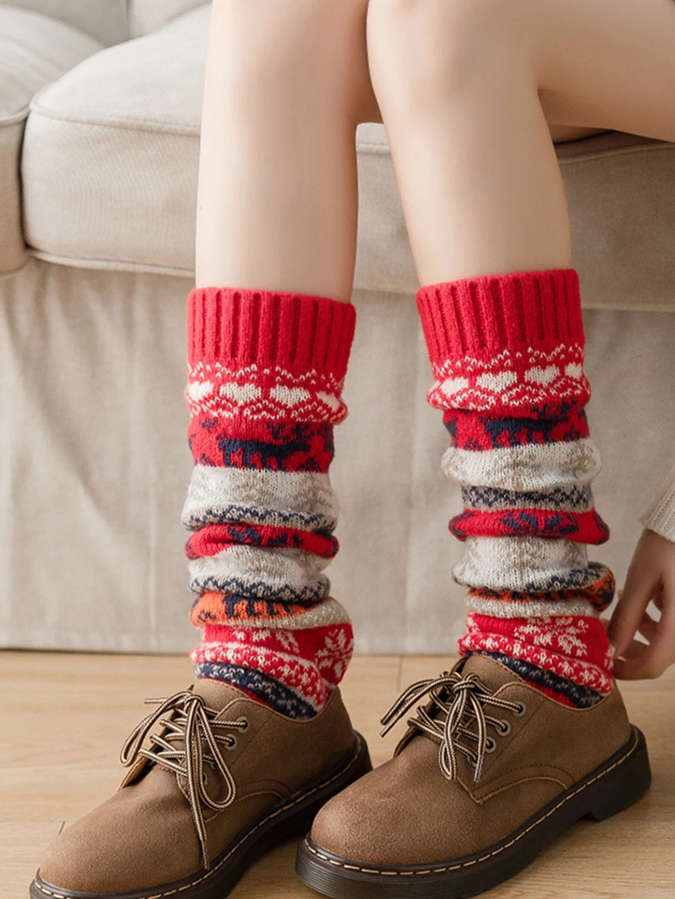 Chic Knit Leg Warmers for Ultimate Comfort This Winter