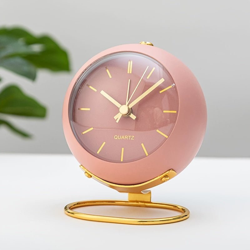 Vintage Style Alarm Clock with Analog Display