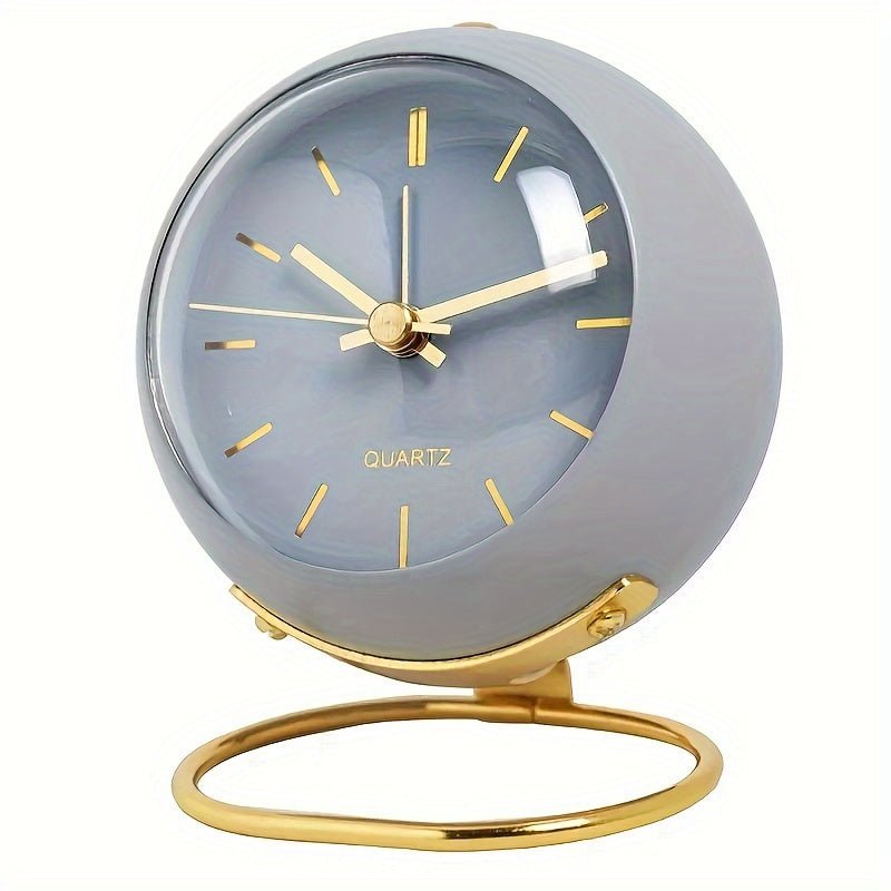 Vintage Style Alarm Clock with Analog Display