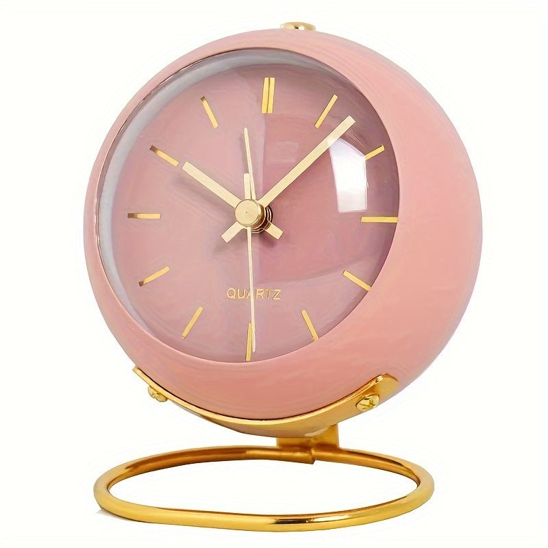 Vintage Style Alarm Clock with Analog Display
