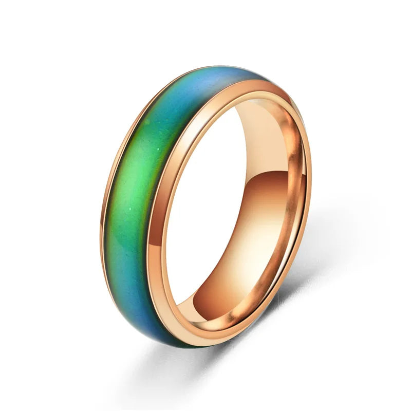 Color-Changing Stainless Steel Emotion Accessory