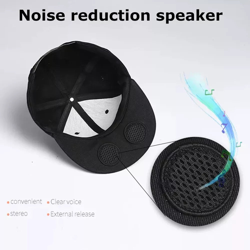 Wireless Audio Cap – Stylish, Waterproof, and Hands-Free