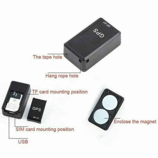 Compact Magnetic GPS Locator for Real-Time Tracking