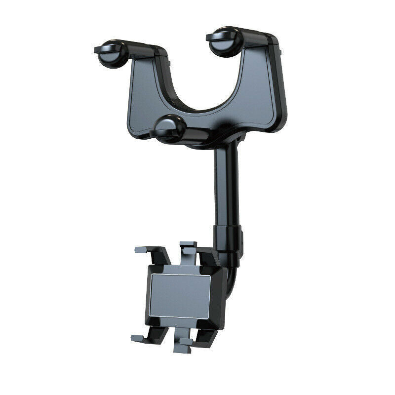 Smart Mirror Phone Mount for Safe Driving