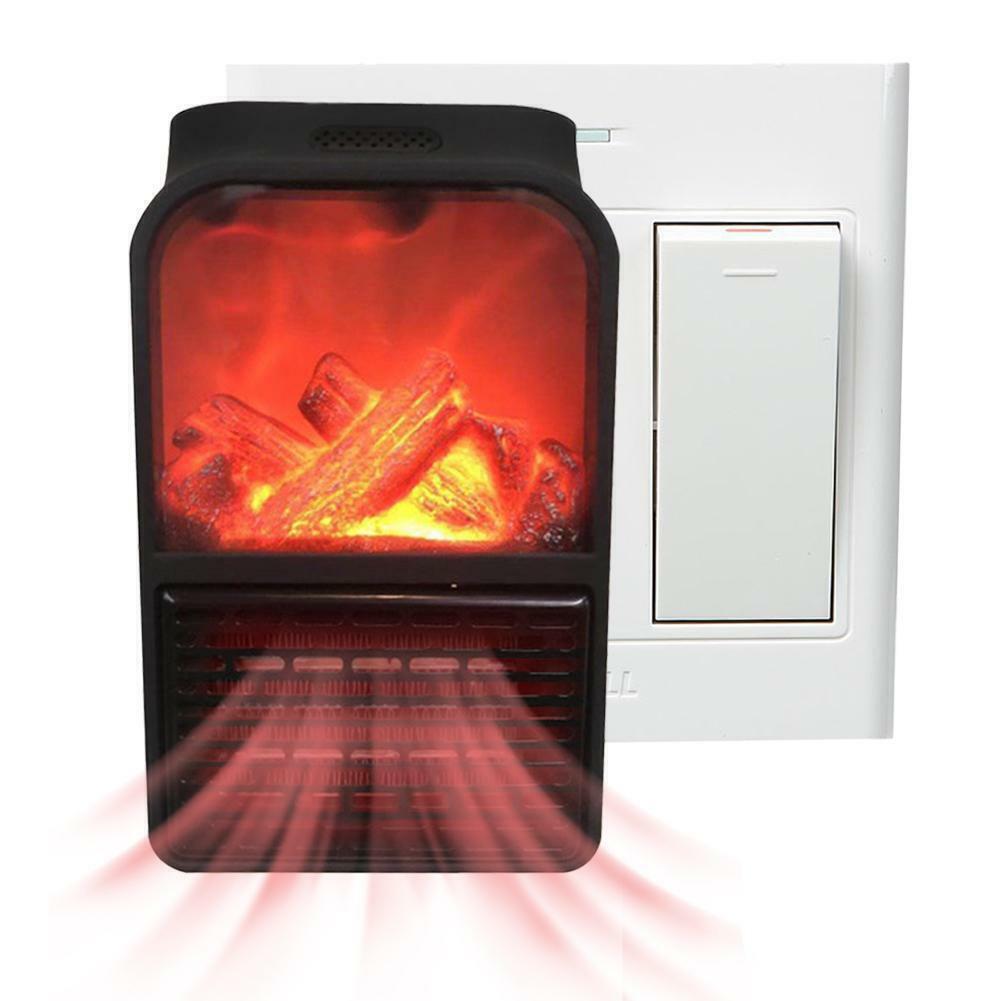 Compact 900W Electric Space Heater with Remote Control
