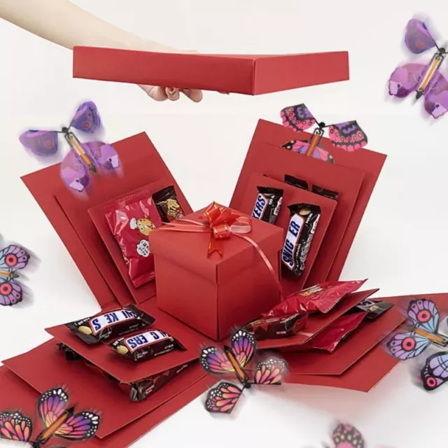 Heartfelt Photo Surprise Butterfly Gift Box