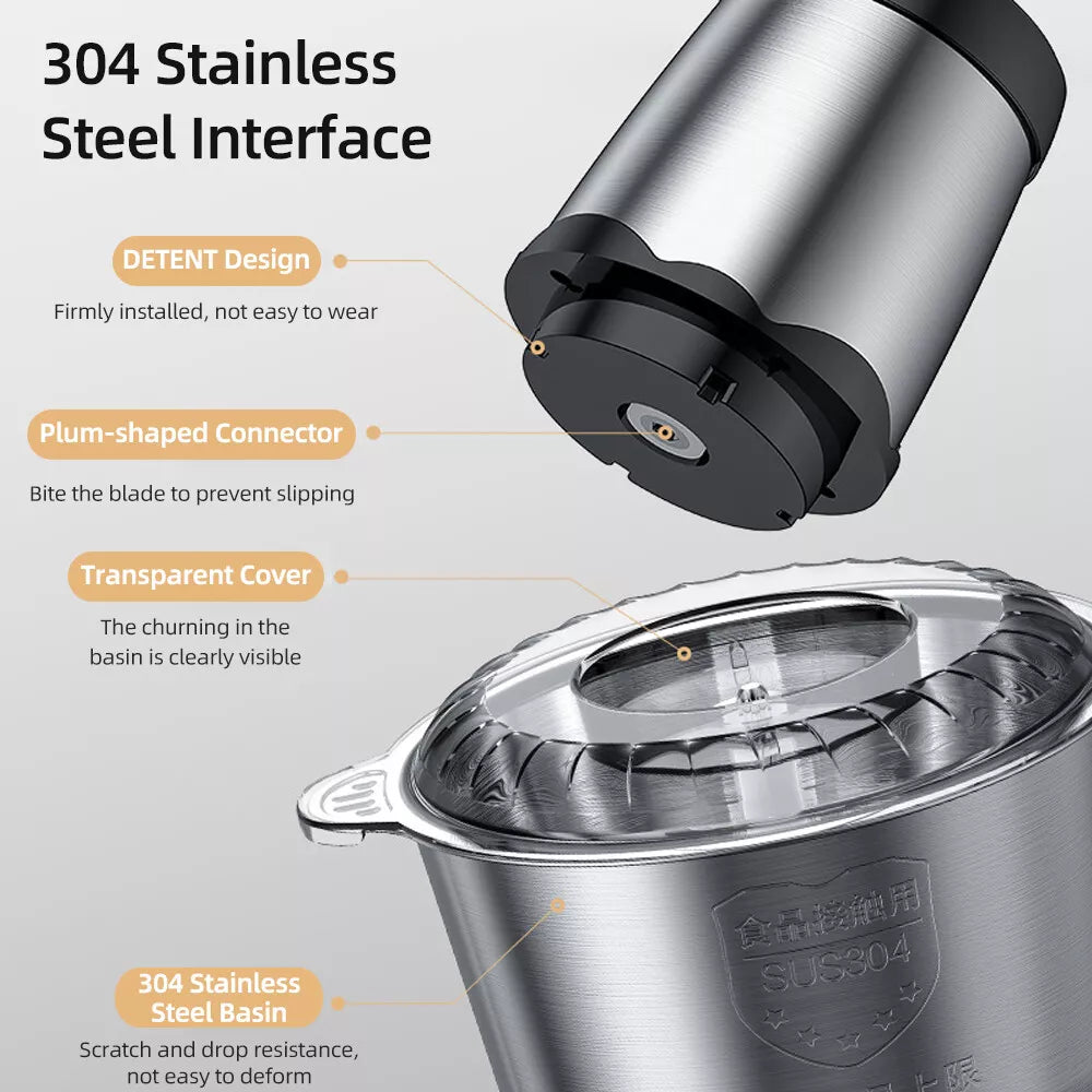 Effortless 2L Food Processor for Perfect Chopping