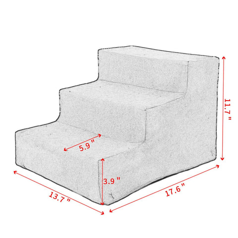 Compact Pet Steps for Easy Access to High Spaces