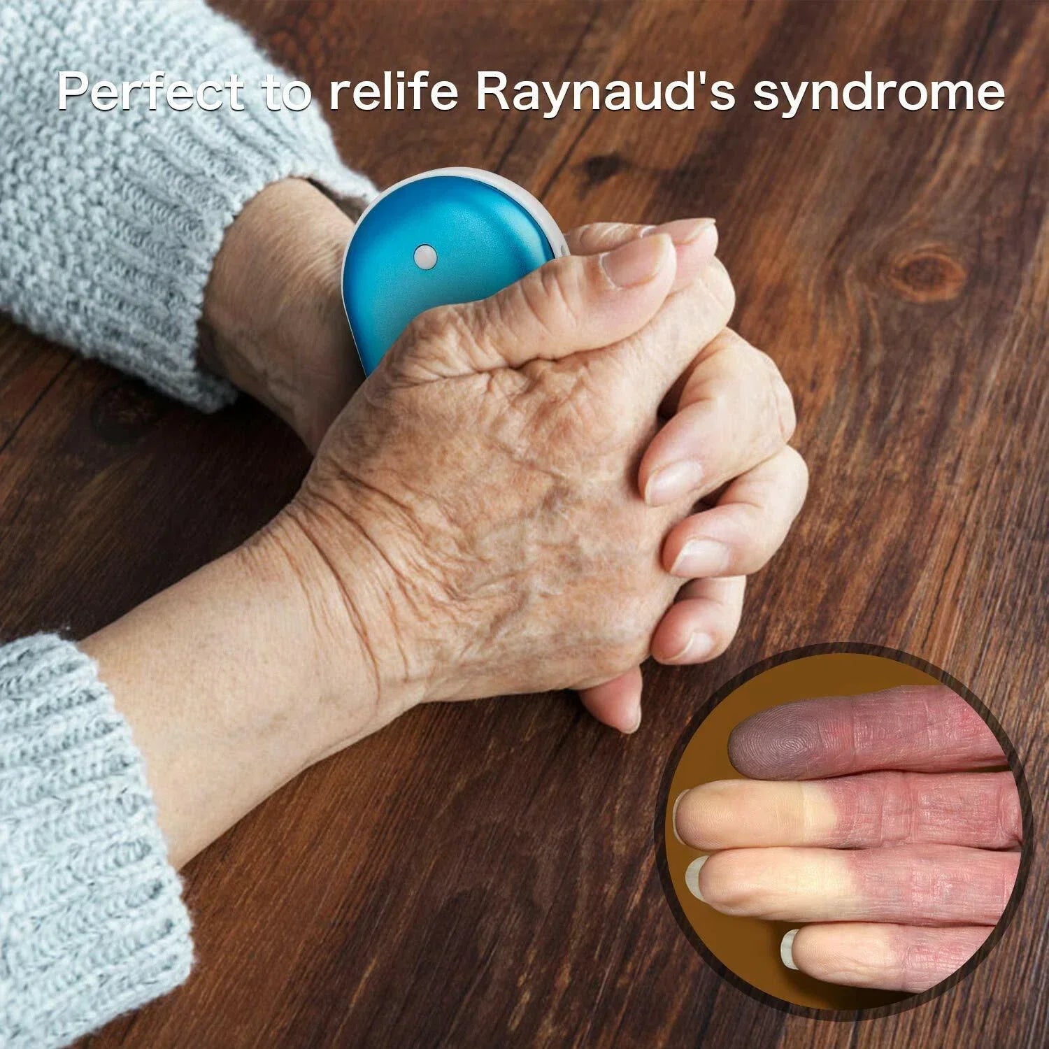 Portable USB Hand Warmer with Adjustable Heat Settings