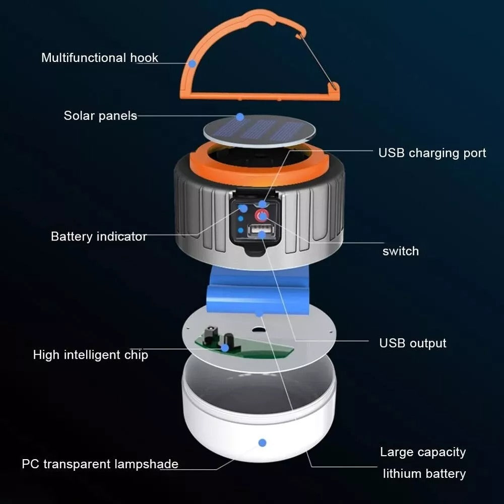 Ultimate Outdoor Brightness: 1500-Lumen Lantern