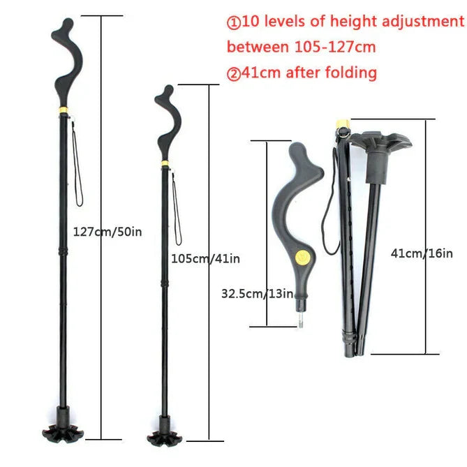 Ultimate Mobility Support Stick for Active Seniors