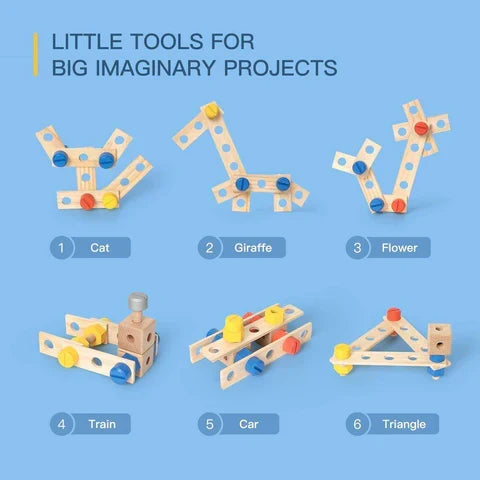 Ultimate Kids' Creative Tool Workshop Play Set