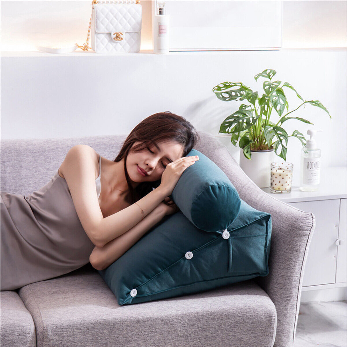 Ergonomic Elevation Pillow for Ultimate Back Support