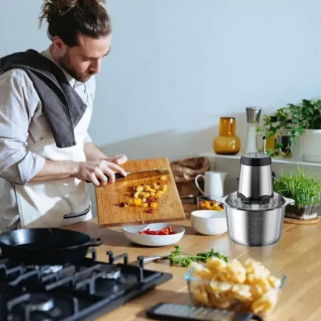Effortless 2L Food Processor for Perfect Chopping