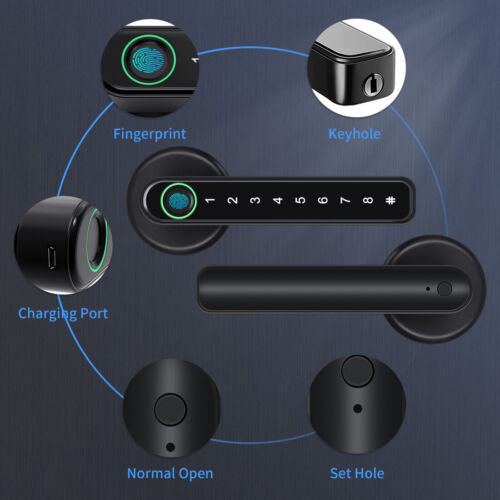 Smart Access Fingerprint Door Lock with App Control