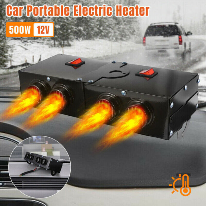 500W Portable Car Heating System for Winter Comfort