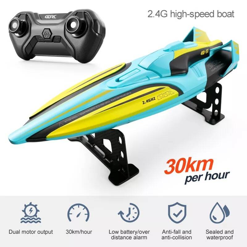 TurboWave Remote Control Racing Boat
