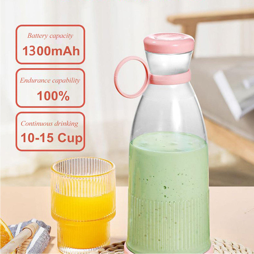 On-the-Go Smoothie Maker with Wireless Convenience