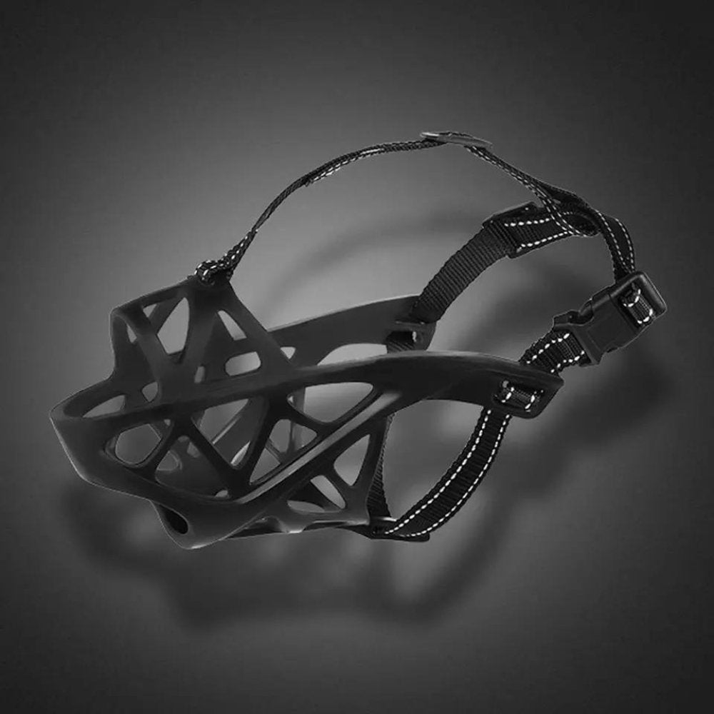 Canine Comfort Muzzle – Adjustable Mesh Design for Easy Breathing