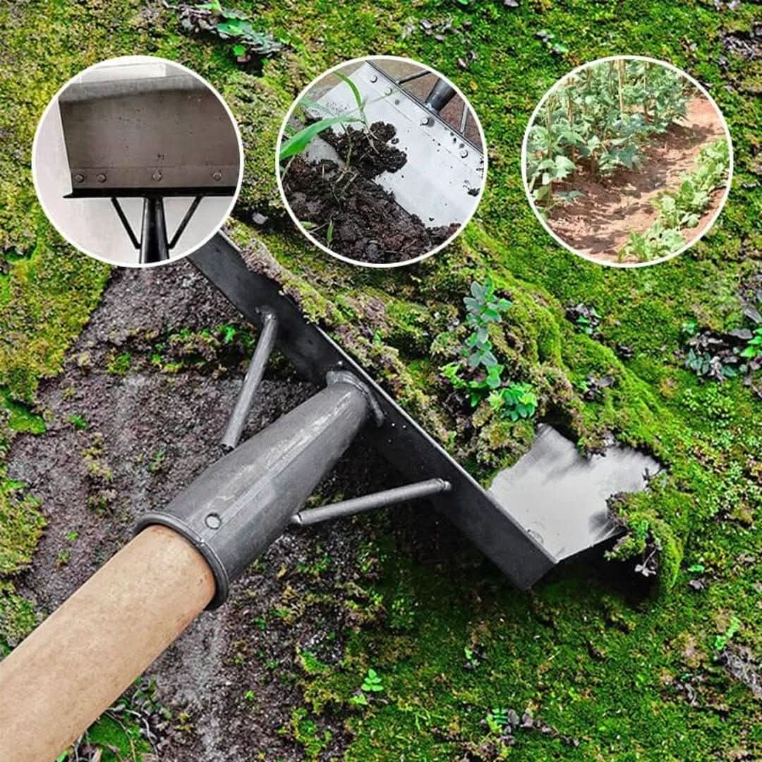 Versatile Cleaning Scoop with Built-in Scraper Tool