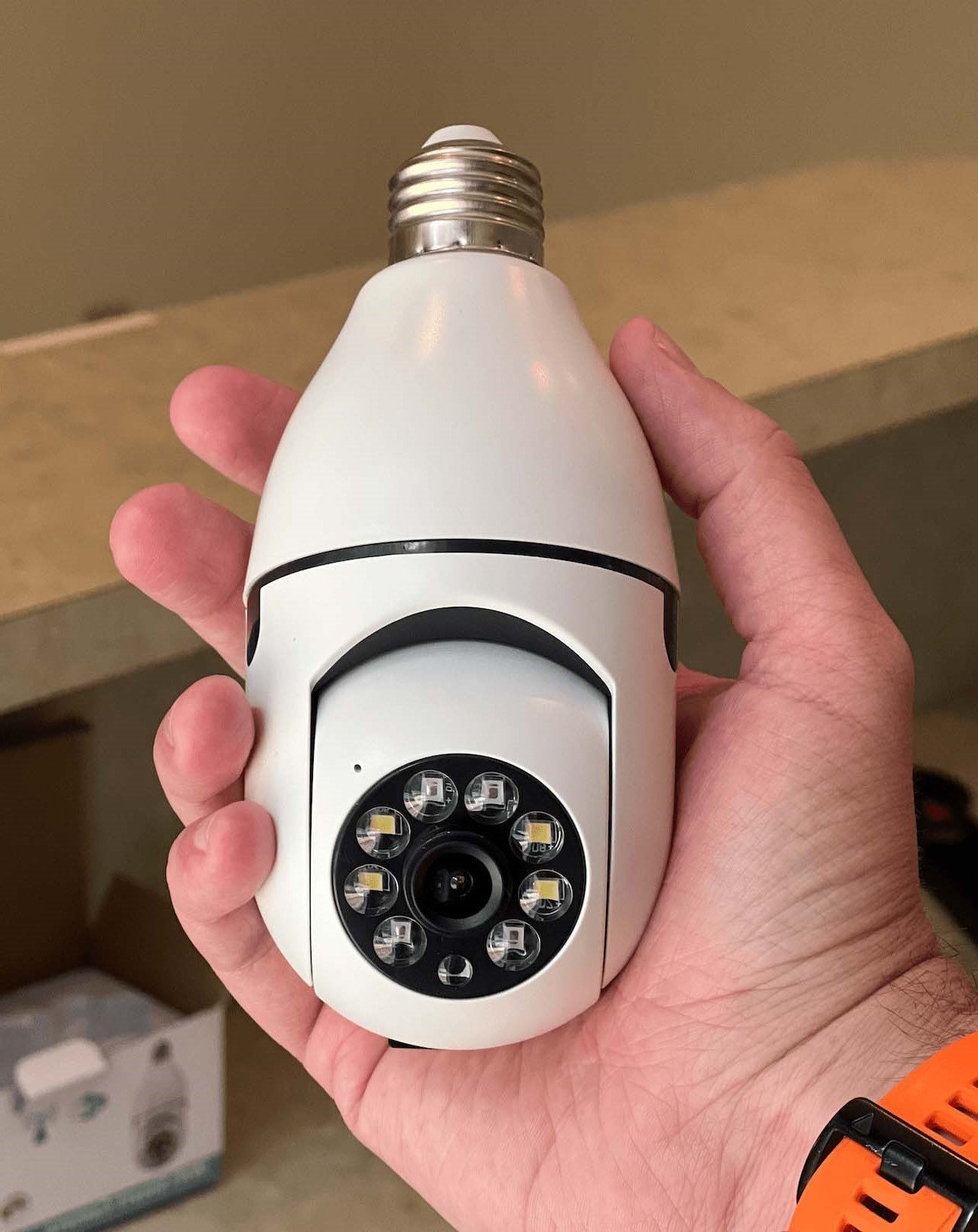 Smartbulb Surveillance Camera - Affordable Home Security Solution