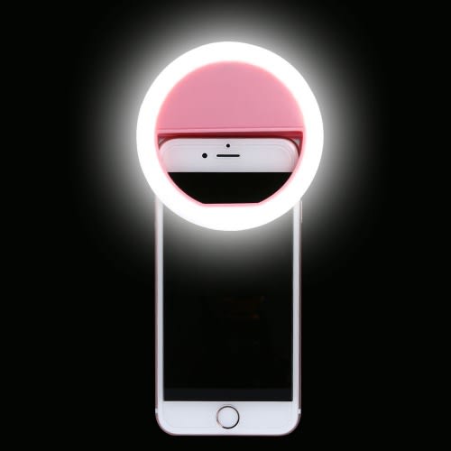 Compact Selfie Ring Light for Enhanced Photography