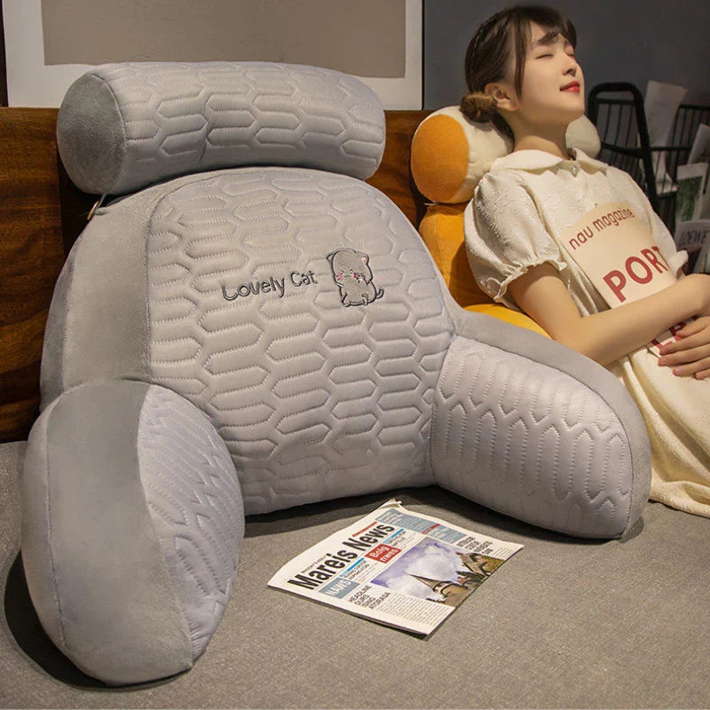 Comfort Curve Support Pillow – Ultimate Relaxation for Back, Neck & Legs