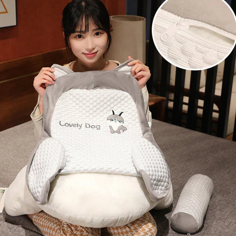 Comfort Curve Support Pillow – Ultimate Relaxation for Back, Neck & Legs