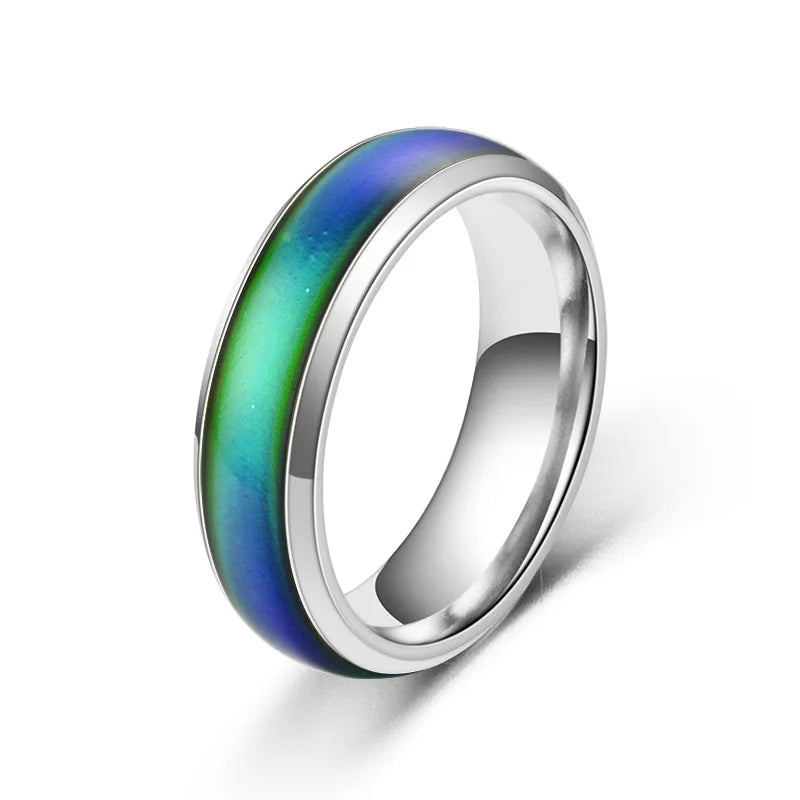 Color-Changing Stainless Steel Emotion Accessory