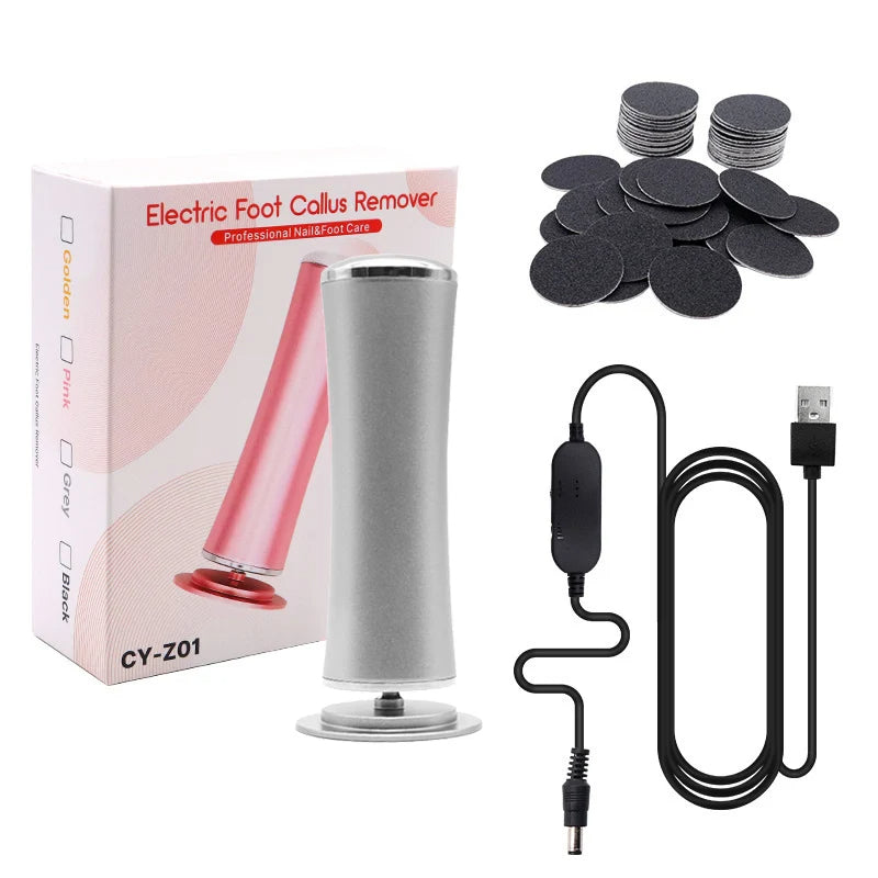 Professional Electric Foot Care System for Smooth Feet