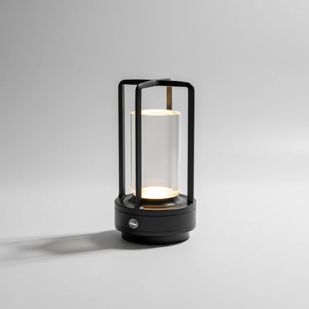 LED Table Lamp in Scandinavian Style - Crysletta Design
