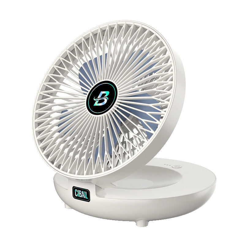 Compact Portable Fan - Foldable Design for Easy Cooling