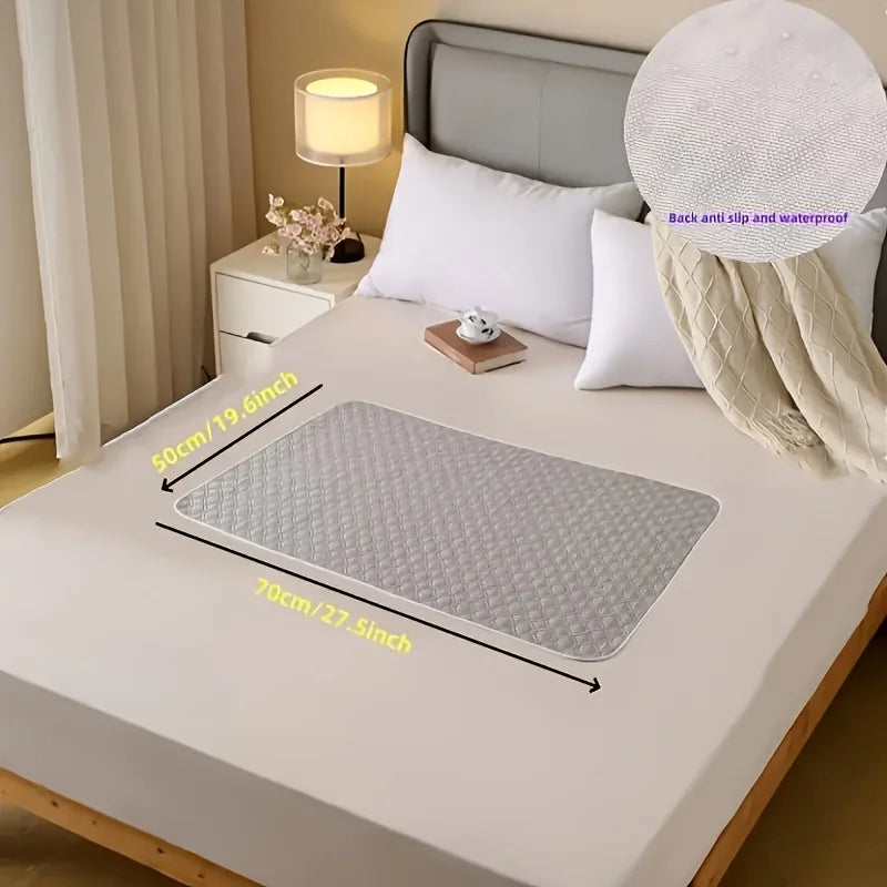 Eco-Friendly Washable Bed Shield for Incontinence Protection