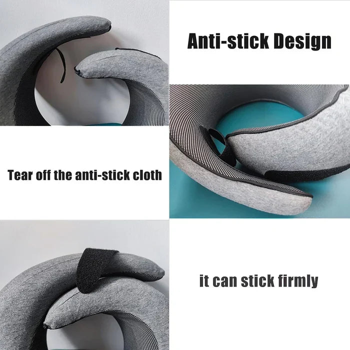 ComfortWave Travel Neck Pillow - Portable, Ergonomic Support