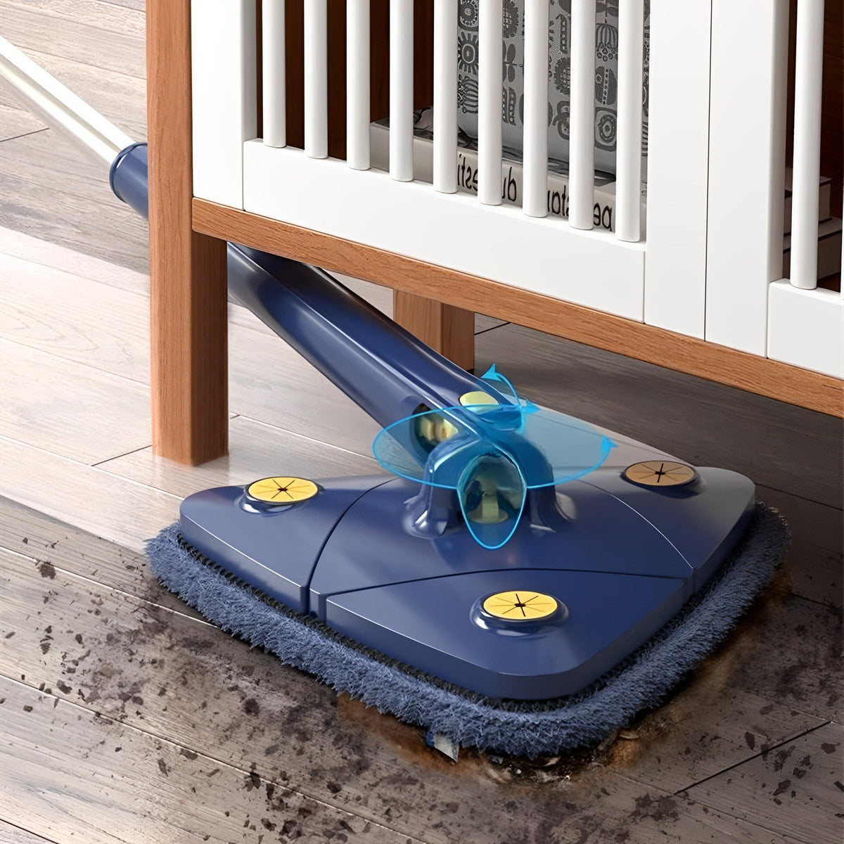 Revolutionary All-Angle Cleaning Mop