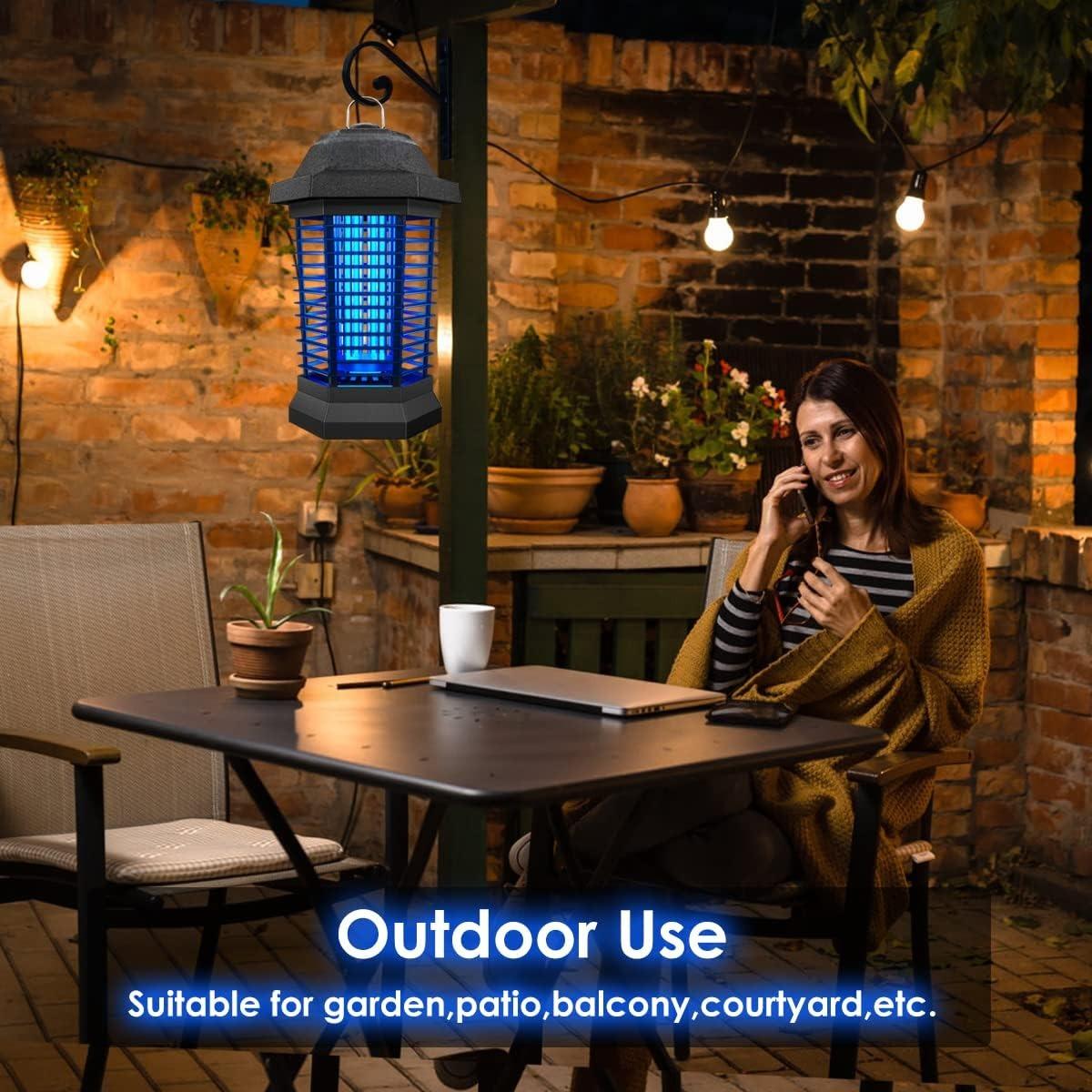 Powerful Insect Zapper Light for Home and Outdoor Use