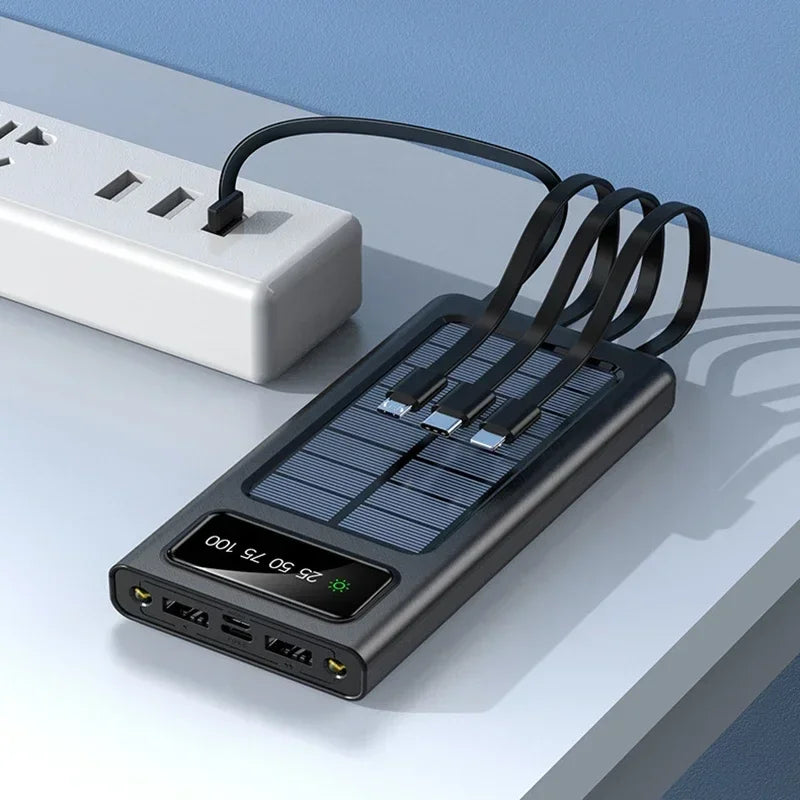 EcoCharge 20000mAh Solar Battery Pack