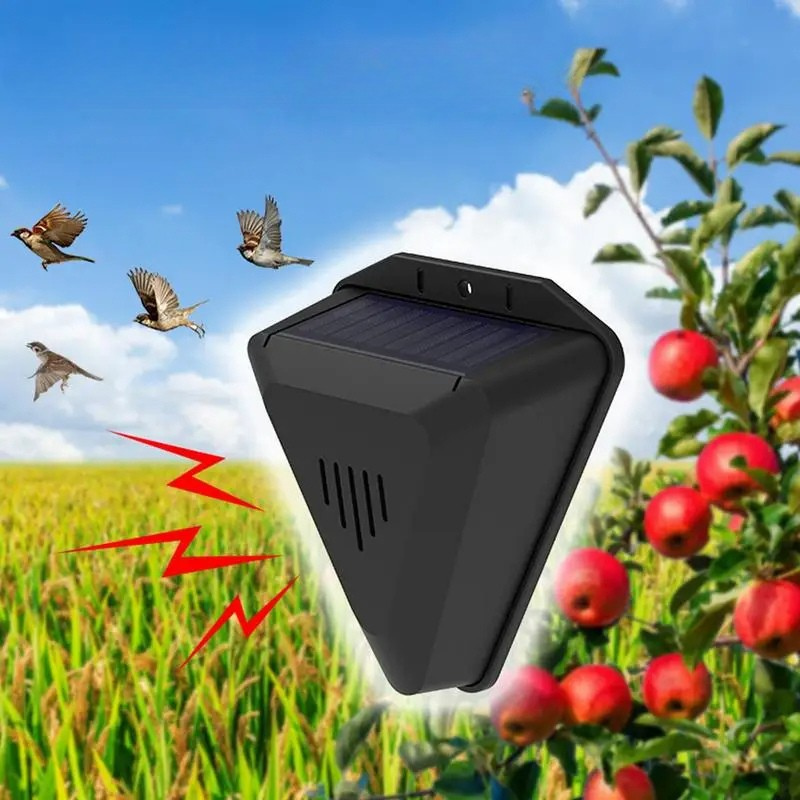 Eco-Friendly Solar Bird Deterrent for Outdoor Spaces
