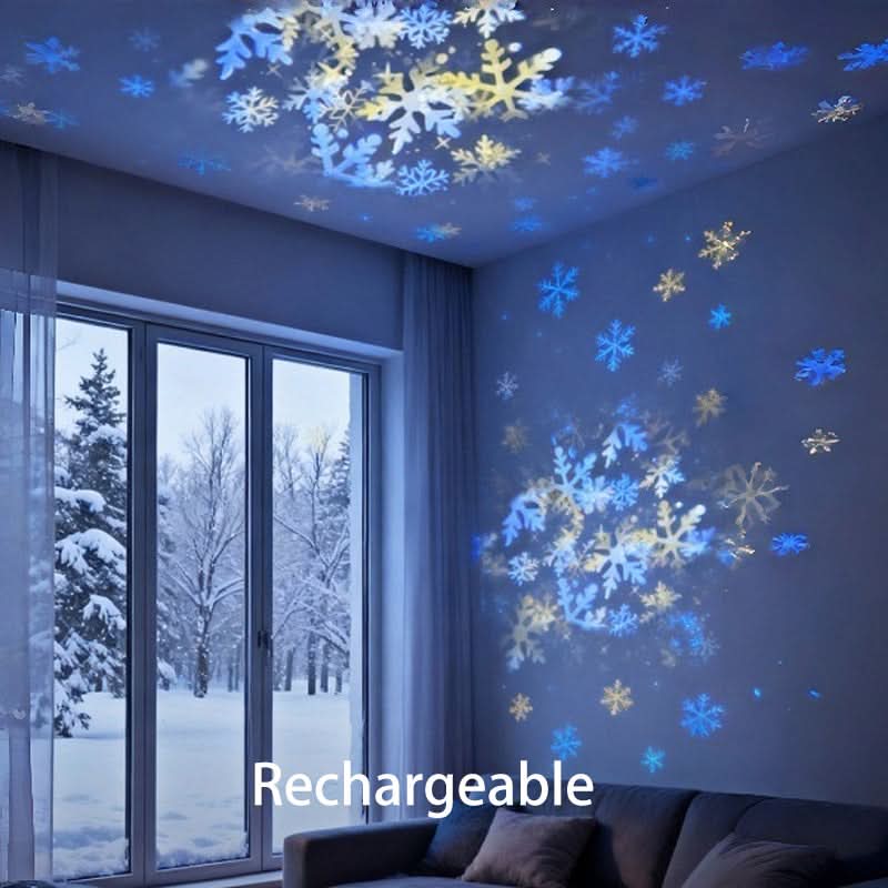 AuraSphere – Enchanting Rotating LED Projector for Your Space