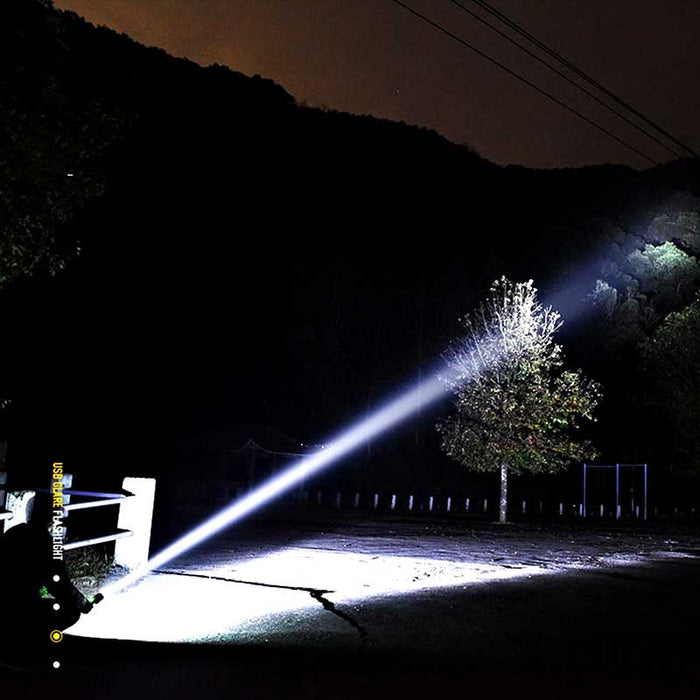 UltraBright USB Rechargeable Tactical Flashlight