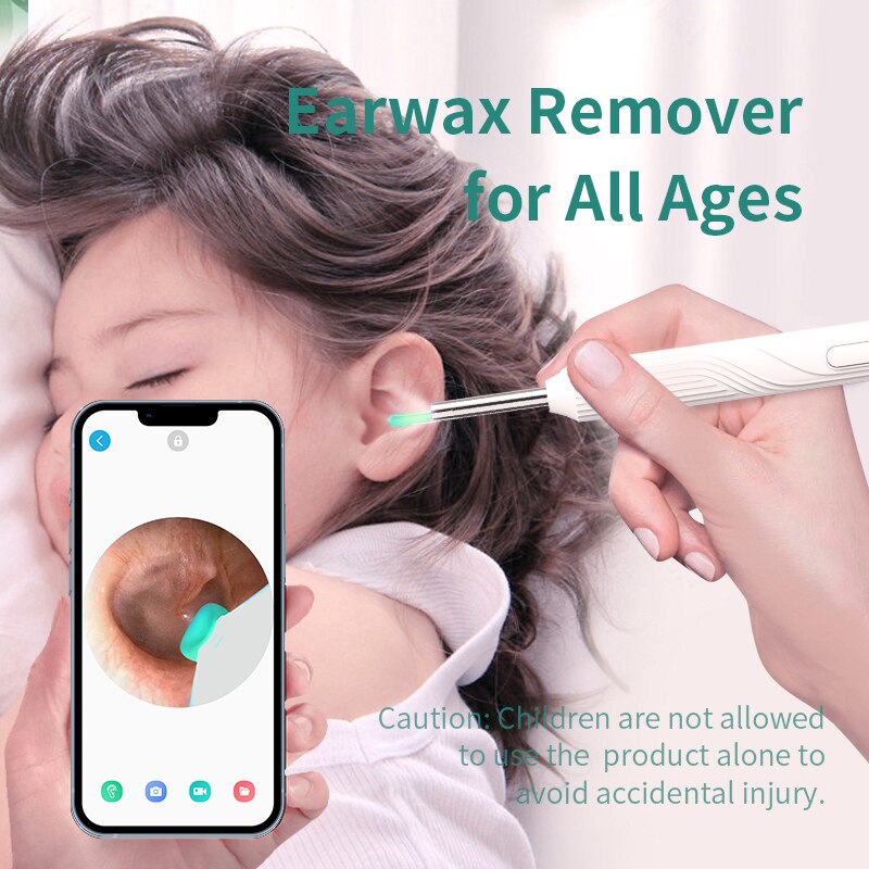 Smart Ear Cleaning Tool with Camera Integration