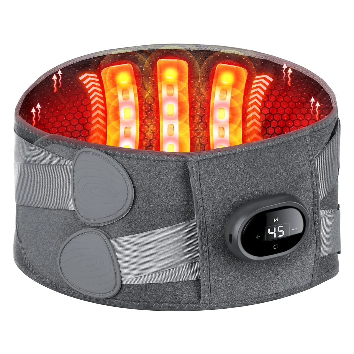 Thermal Relief and Massage Belt for Lower Back Comfort