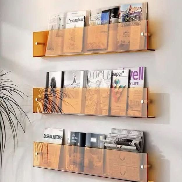 SleekWall – Contemporary Magazine Holder for Wall Display