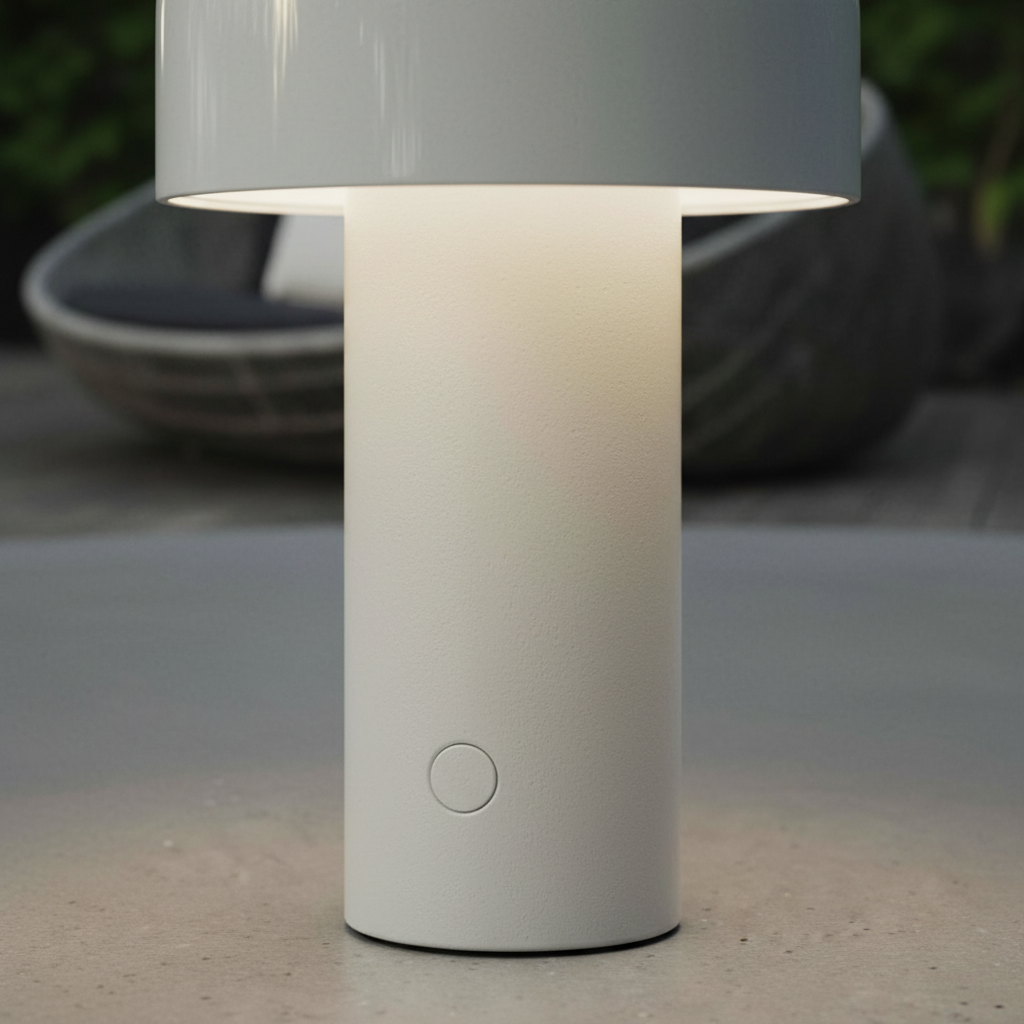 Compact LED Desk Light for Easy Mobility